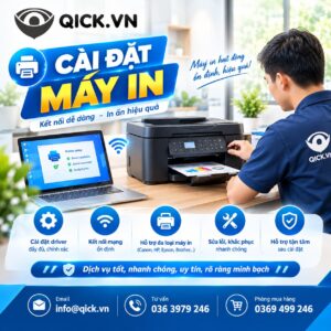 Cài đặt máy in